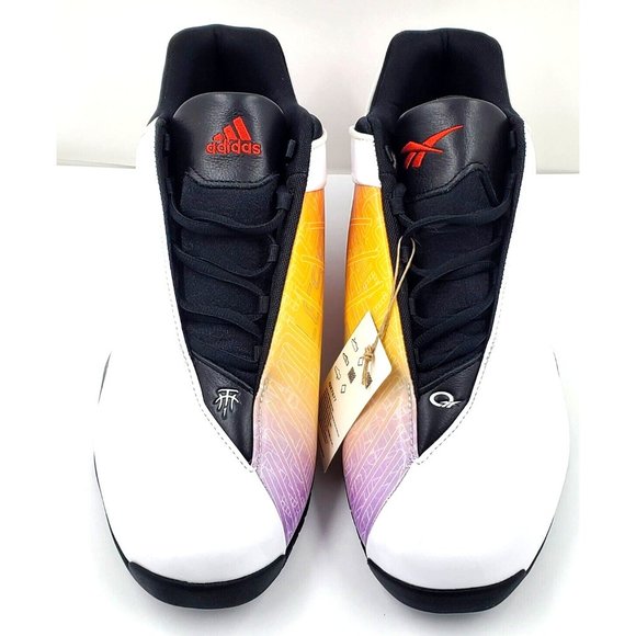 Adidas TMAC 3 Restomod " size 11.5M/12.5W "Lesson 01" White/Multi-color. GX7677